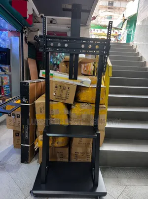 Heavy Duty Mobile Trolley Tv Floor Stand 32" to 75"