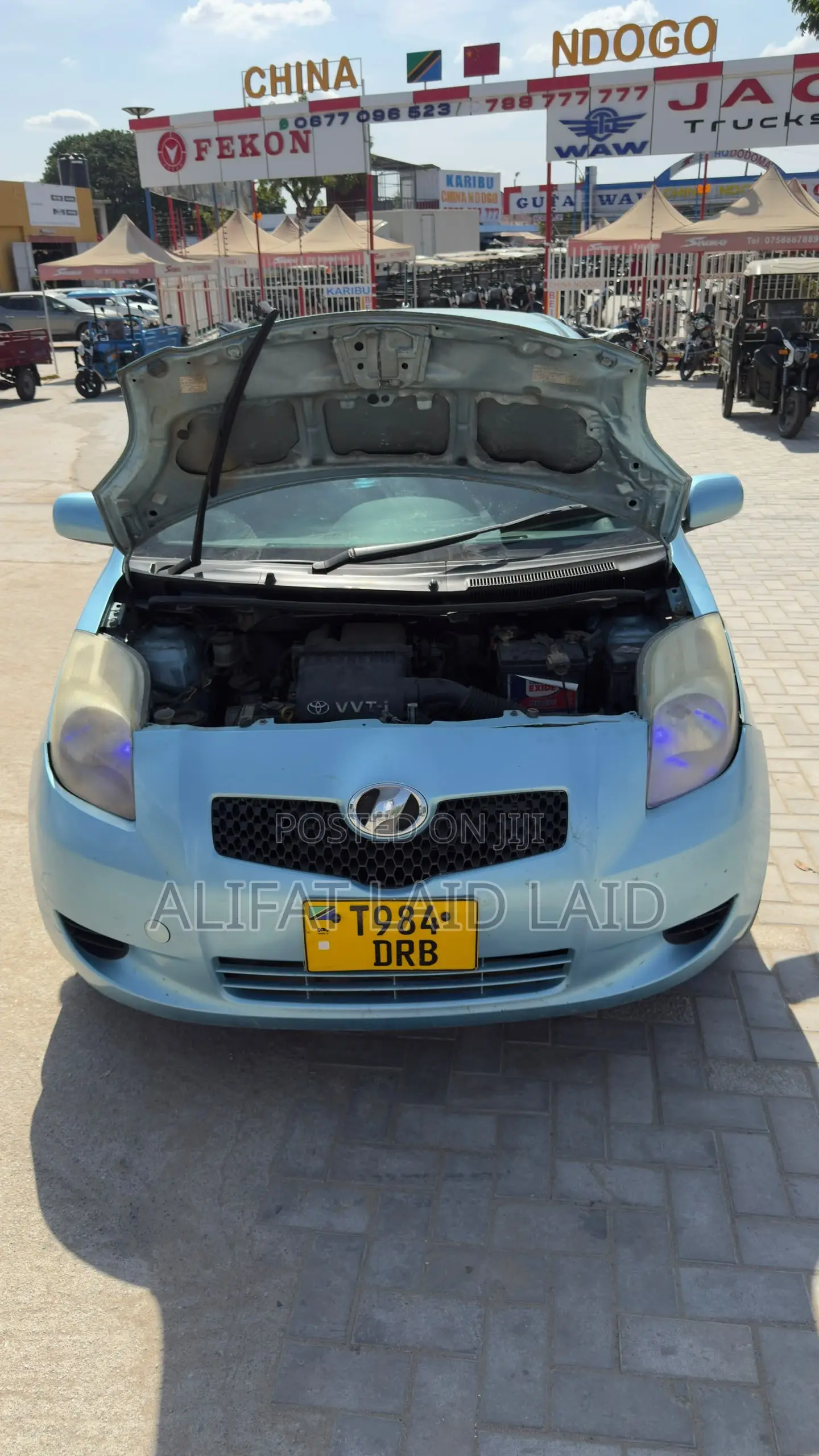 Toyota Vitz 1.3 AWD 5dr 2004 Blue
