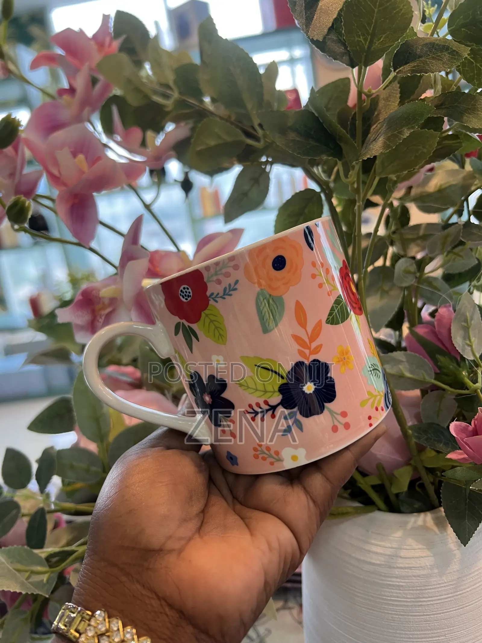 Floral Mugs