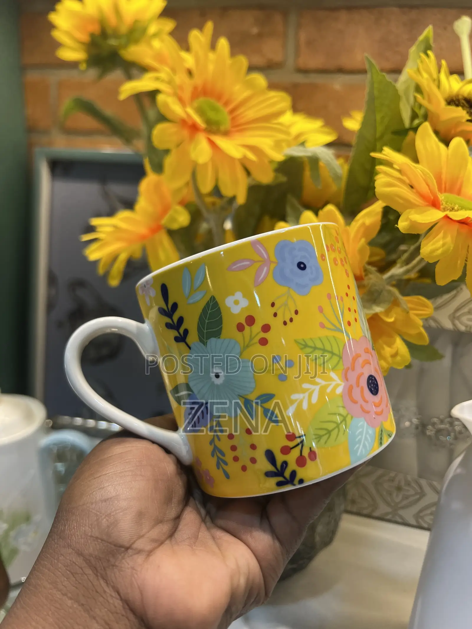 Floral Mugs