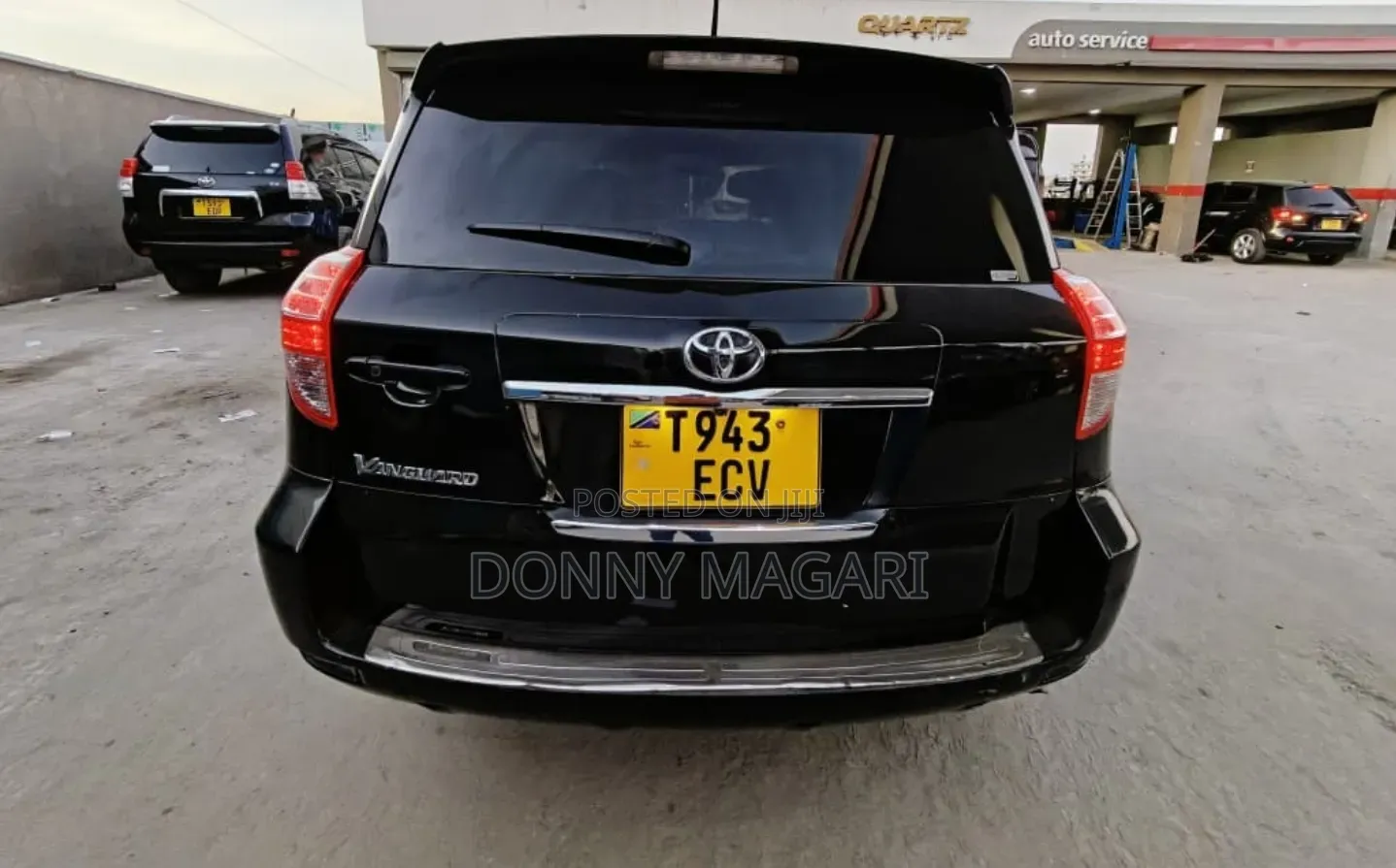 Toyota Vanguard 2009 Black