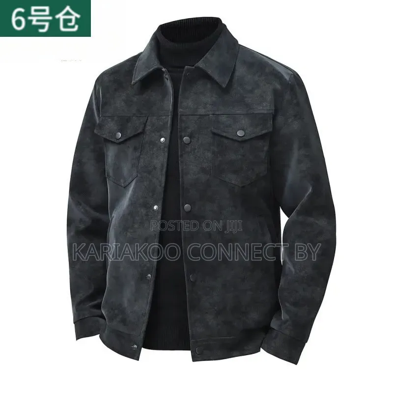 Premium Men’S Suede Jacket