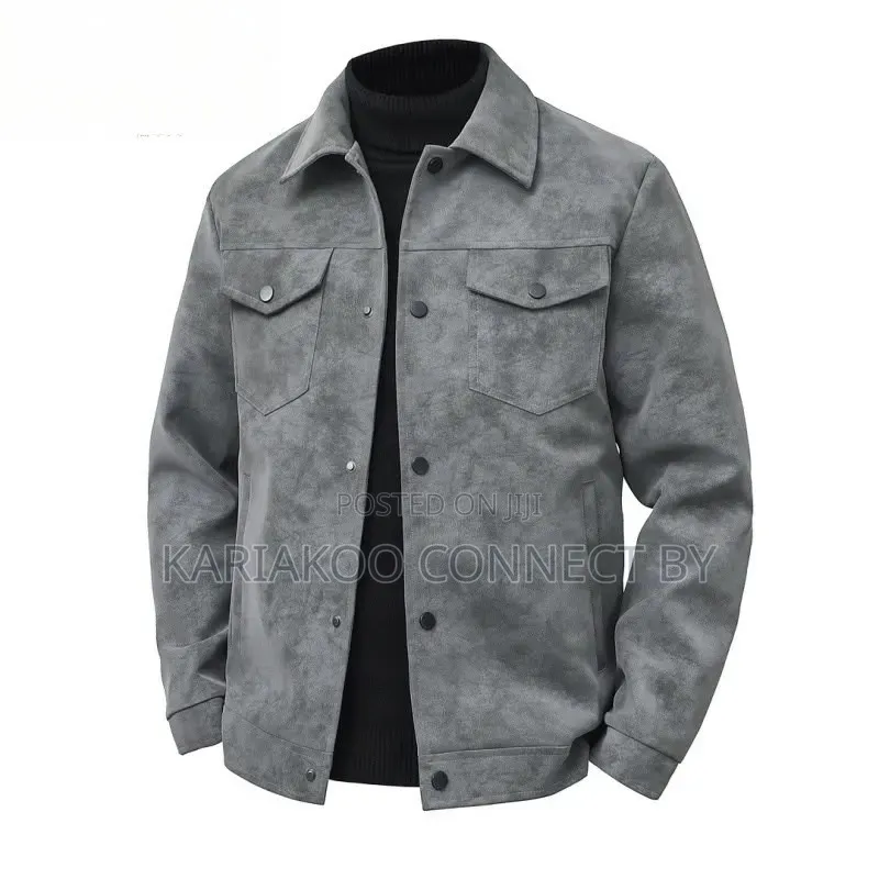 Premium Men’S Suede Jacket