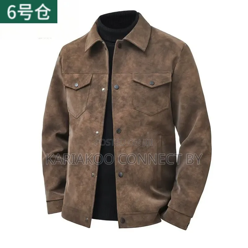 Premium Men’S Suede Jacket