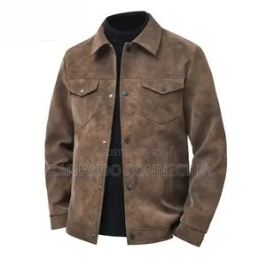 Premium Men’S Suede Jacket