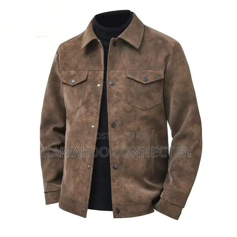 Premium Men’S Suede Jacket