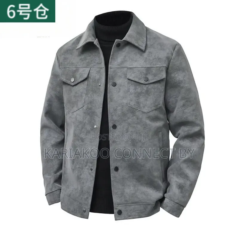 Premium Men’S Suede Jacket