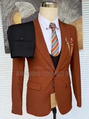 Premium Three Piece Men’S Suit
