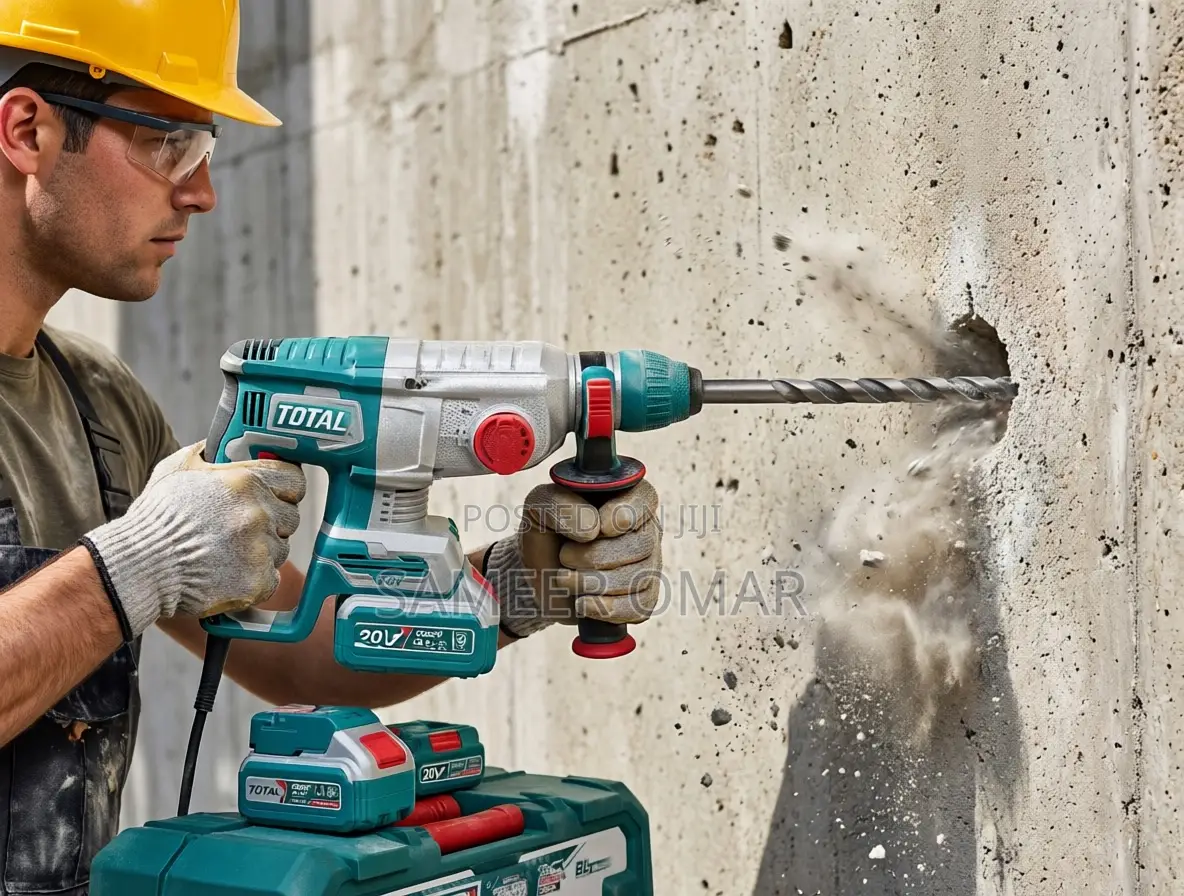 Total 20v Brushless Rotary Hammer