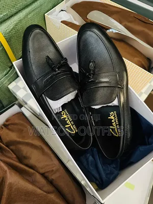 Men's Leather Shoes 2 Colours 2 Designs Clarks Brand Materials Smart