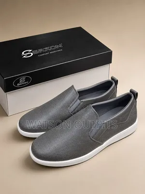 Men's Leather Casual Shoes Saxon Comfort Redefined Brand New