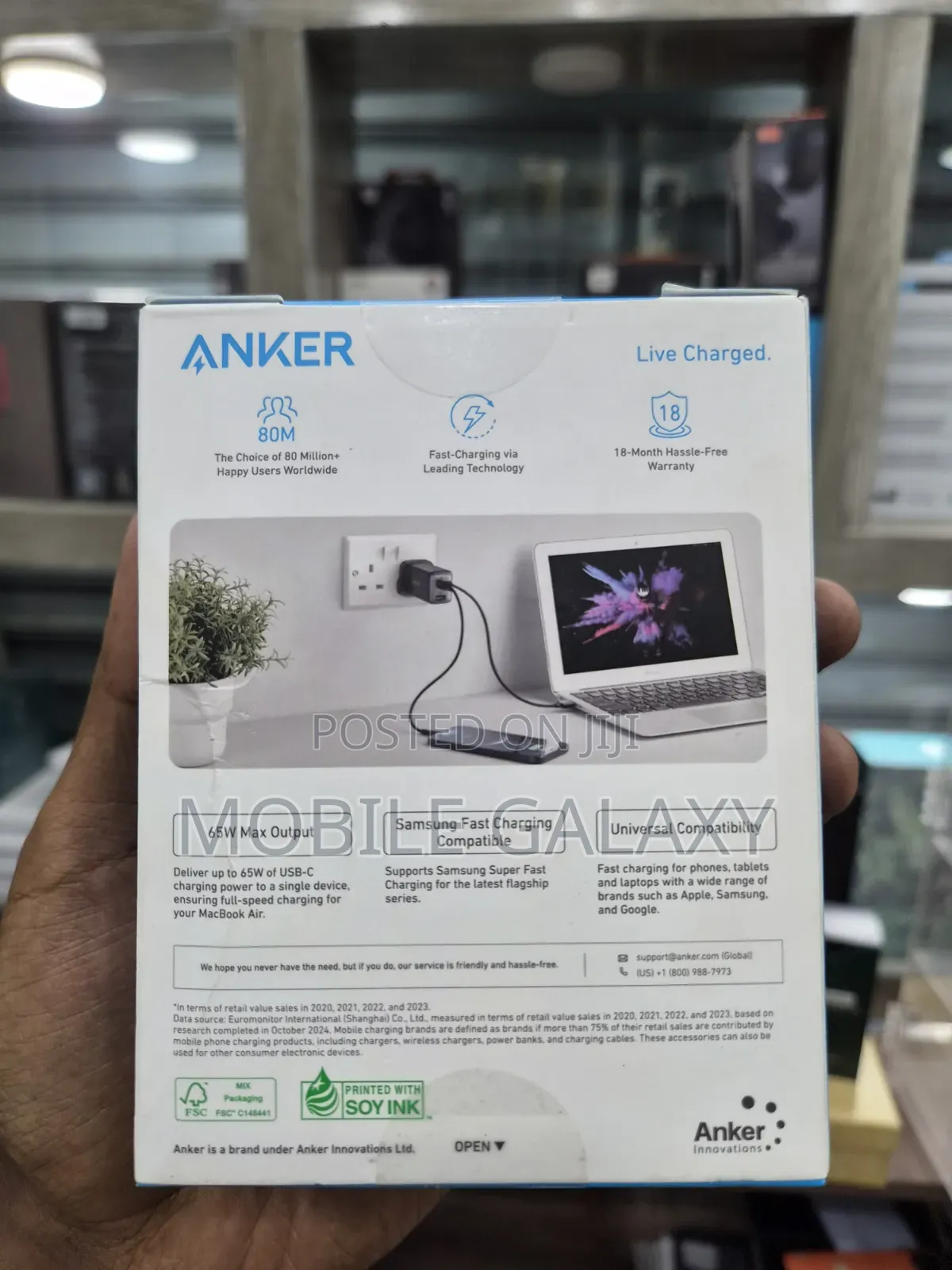 Anker 65w Charger 3 in 1