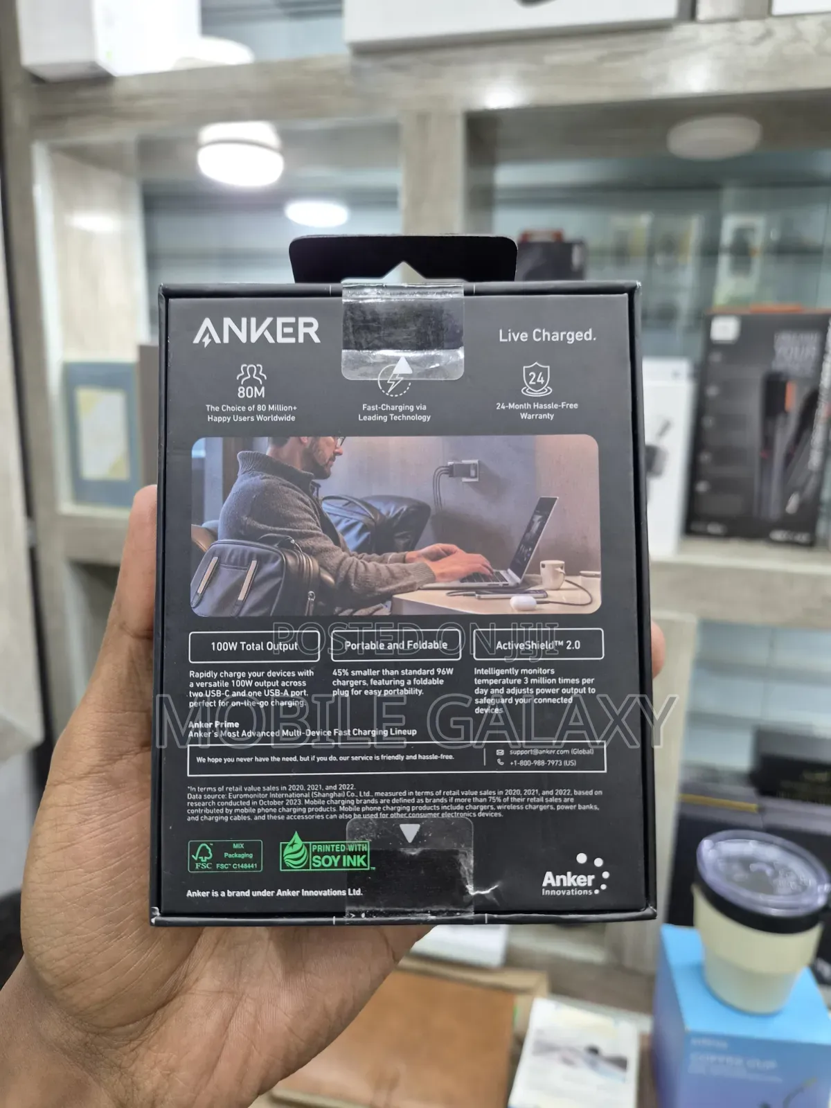 Anker 100w Powerful and Portable Wall Charger