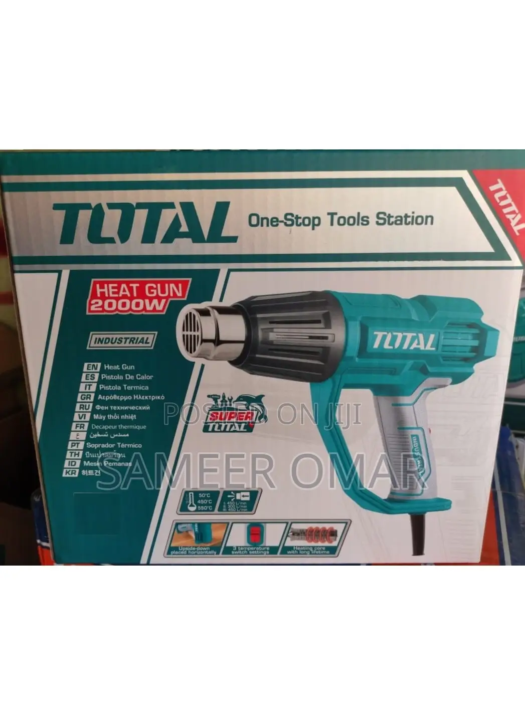 Total Industrial Heat Gun 2000w (Tb20078)
