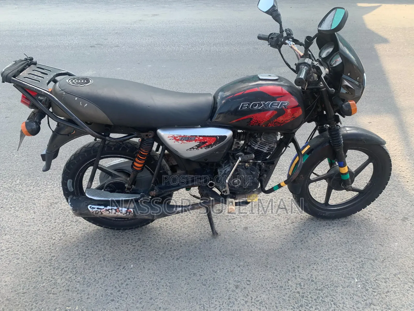 Bajaj Boxer X125 2023 Black
