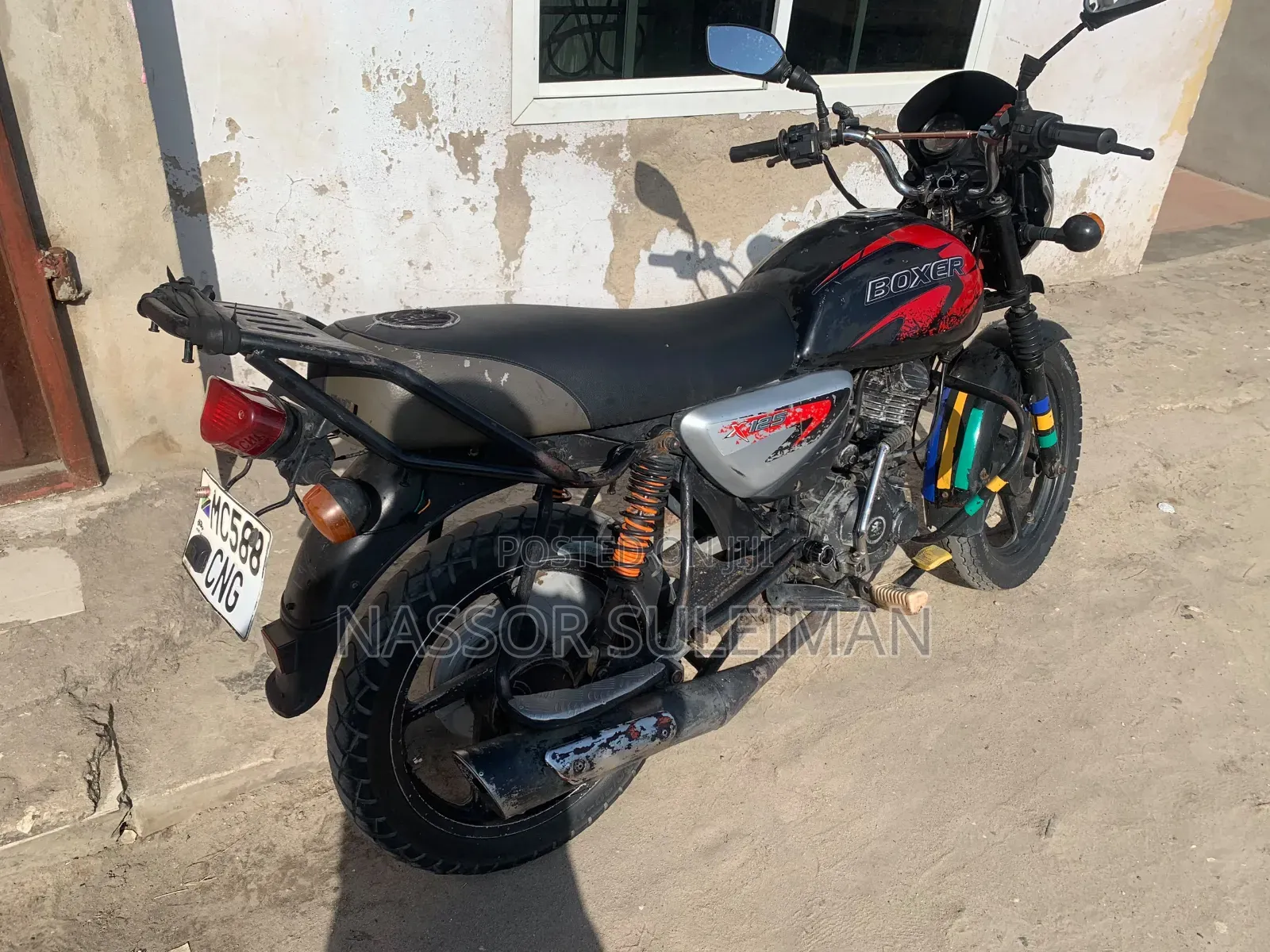 Bajaj Boxer X125 2023 Black