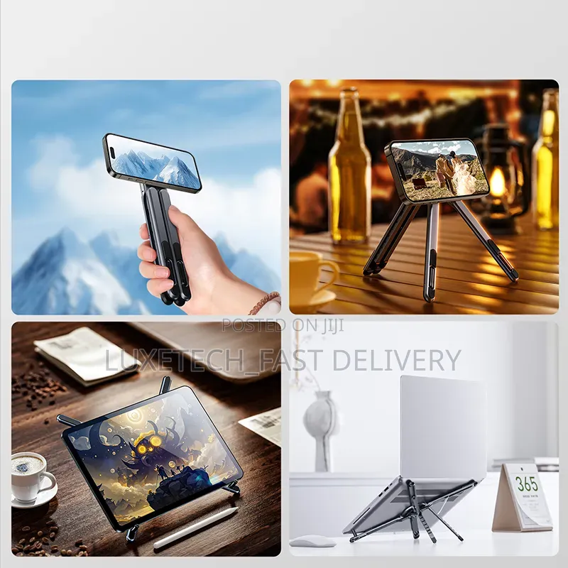 Go-Des Gd-Hd375 Foldable Magnetic Phone and Tablet Stand