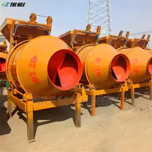 Durable Concrete Mixer With Reinforced Steel Drum Heavy Duty Design