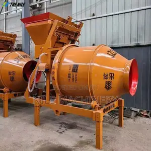 Durable Concrete Mixer With Reinforced Steel Drum Heavy Duty Design