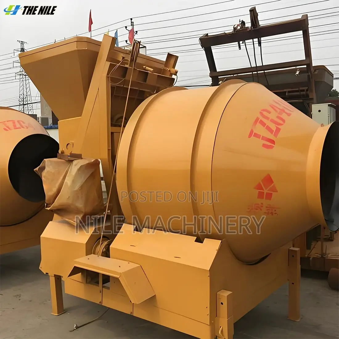 Industrial Concrete Mixing Machine Thick Steel Plate Wear Resistant