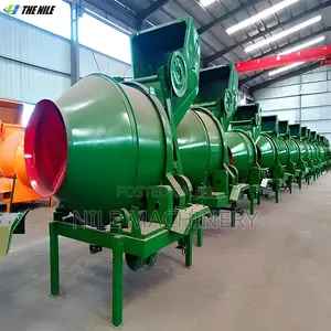 Efficient Concrete Mixer With Cast Iron Gears Long Life Operation