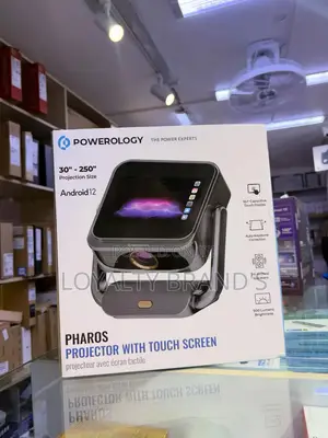 Powerology Pharos Projector With Touch Screen