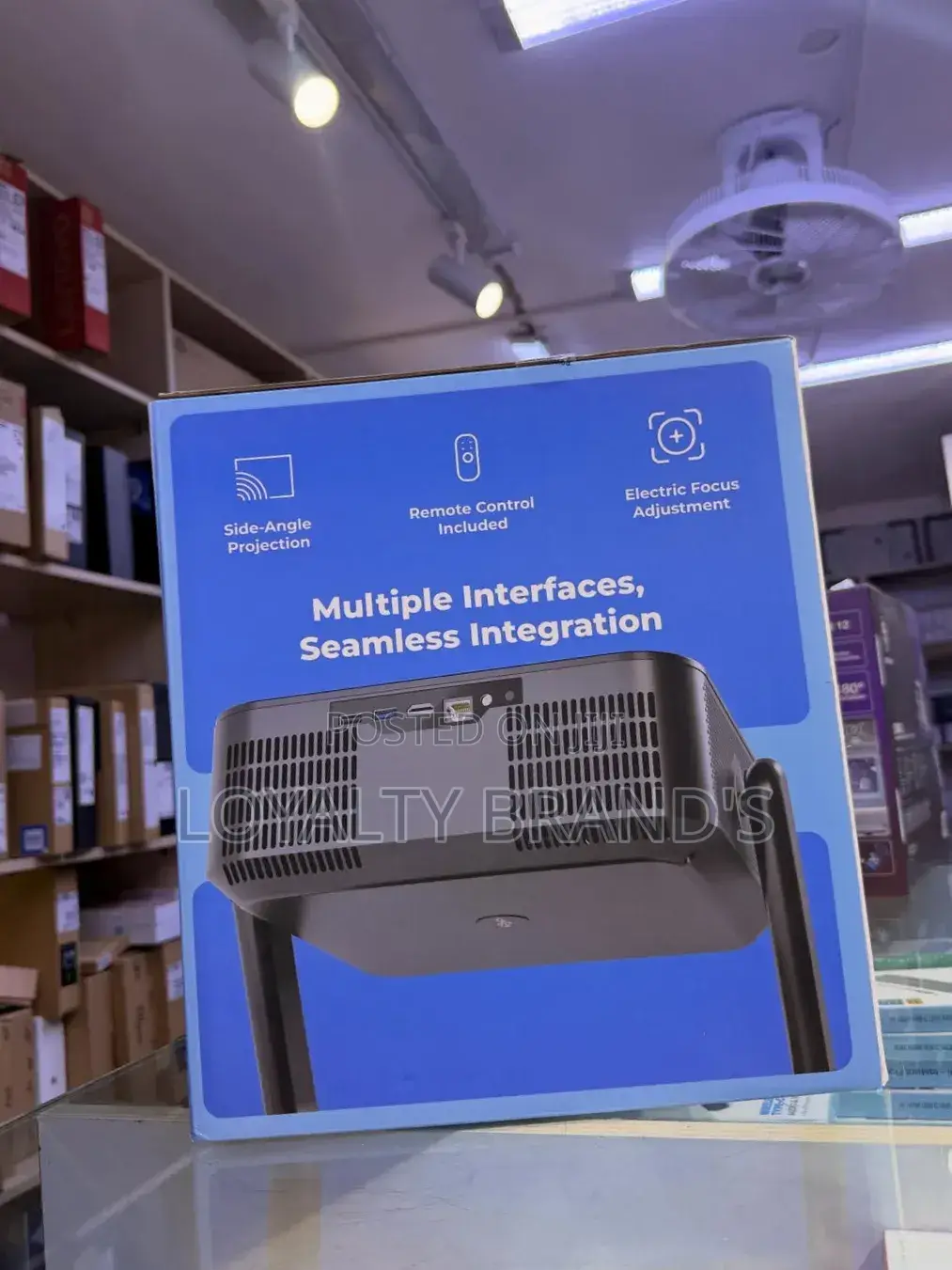 Powerology Pharos Projector With Touch Screen