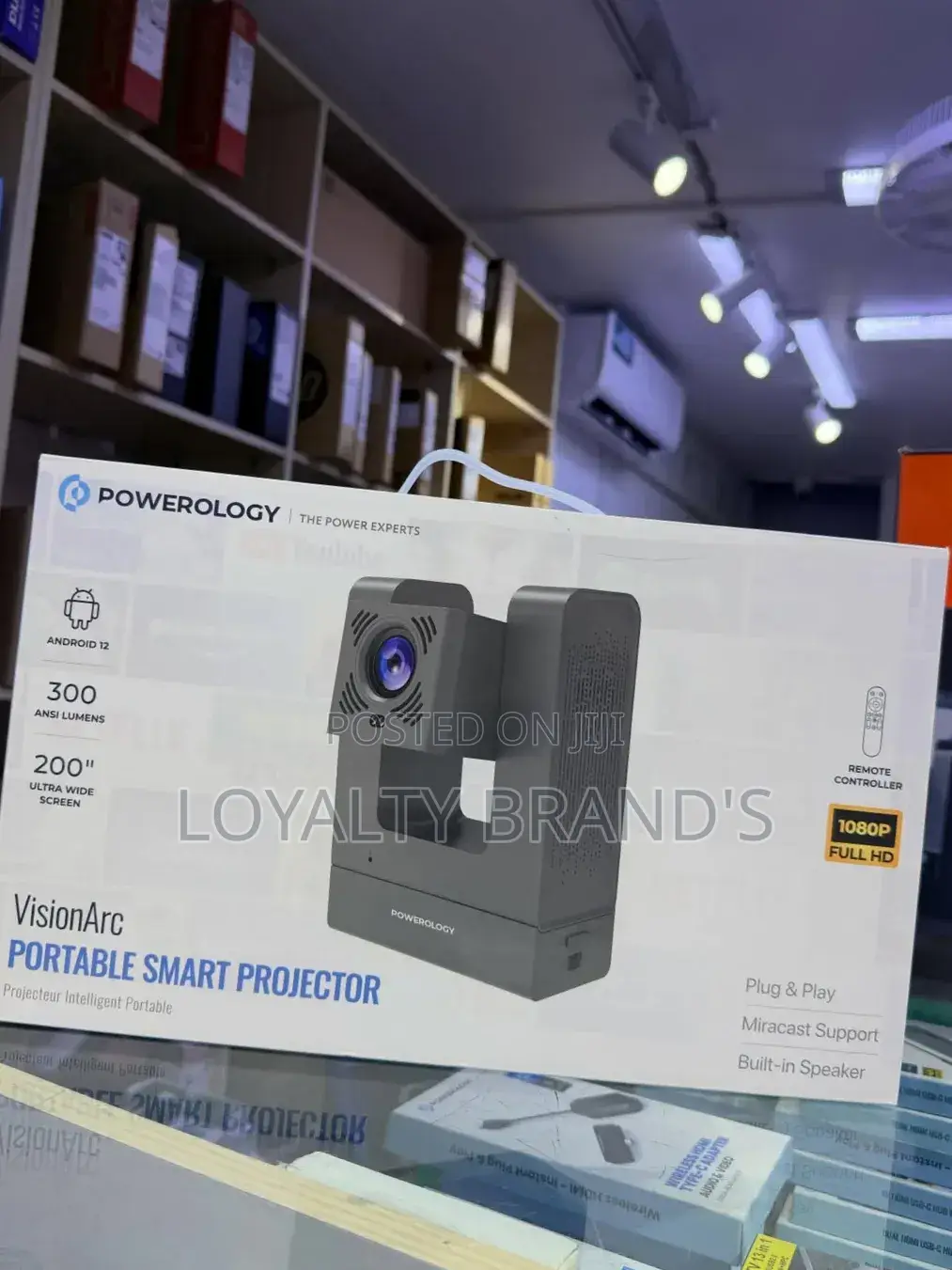 Powerology Visionarc Portable Smart Projector