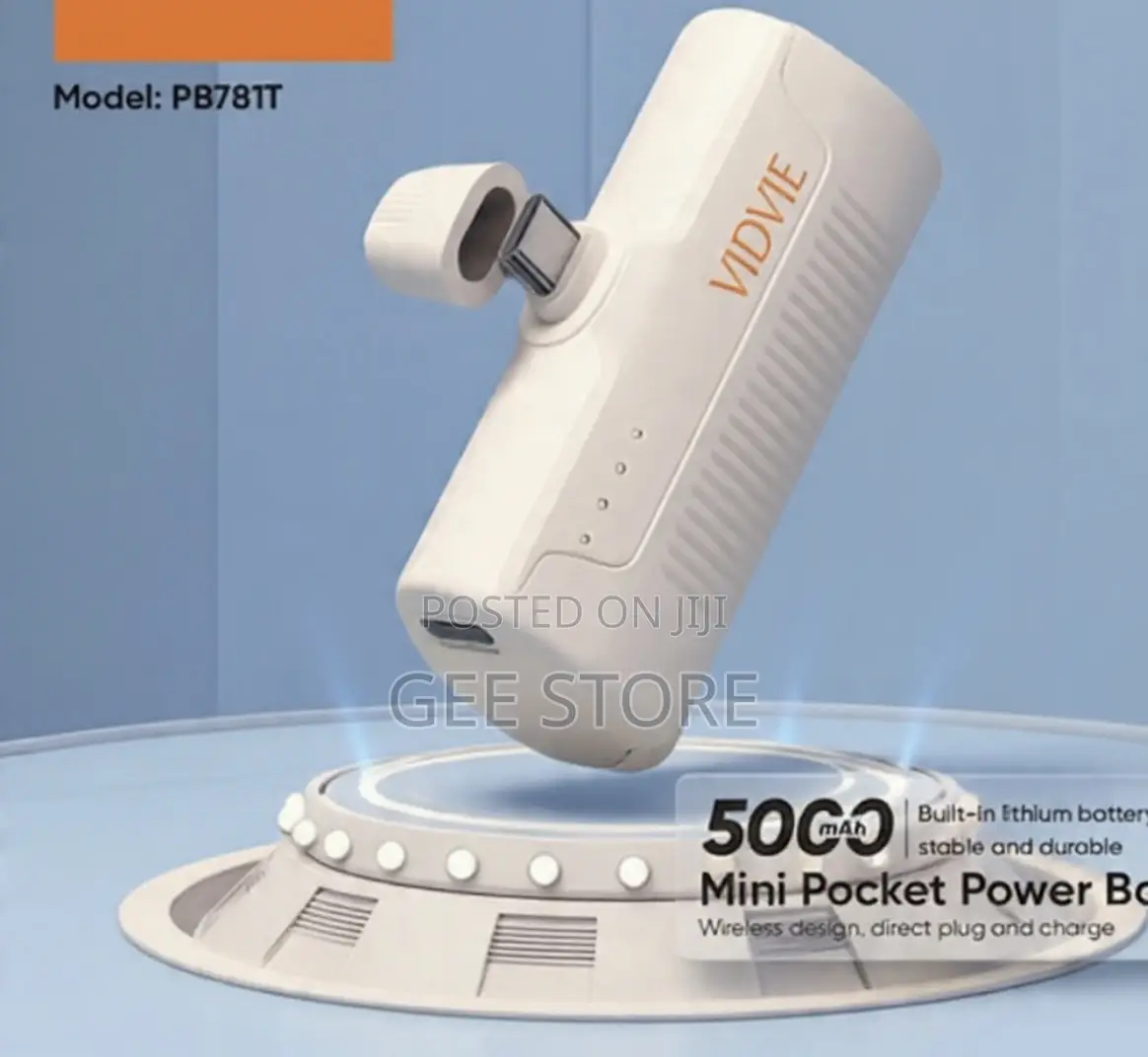 Vidvie Pb781t 5000mah Powerbank
