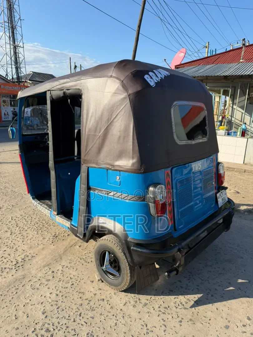 TVS King Deluxe Plus iTouch Start 2025 Blue