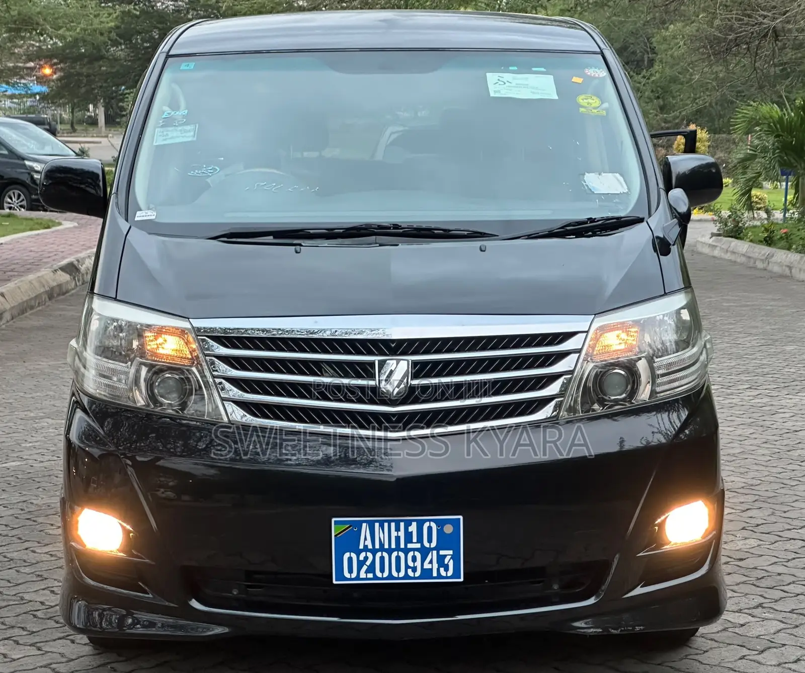 Toyota Alphard 2007 Black