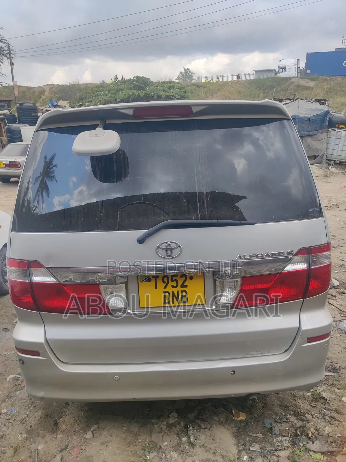 Toyota Alphard 2004 Silver