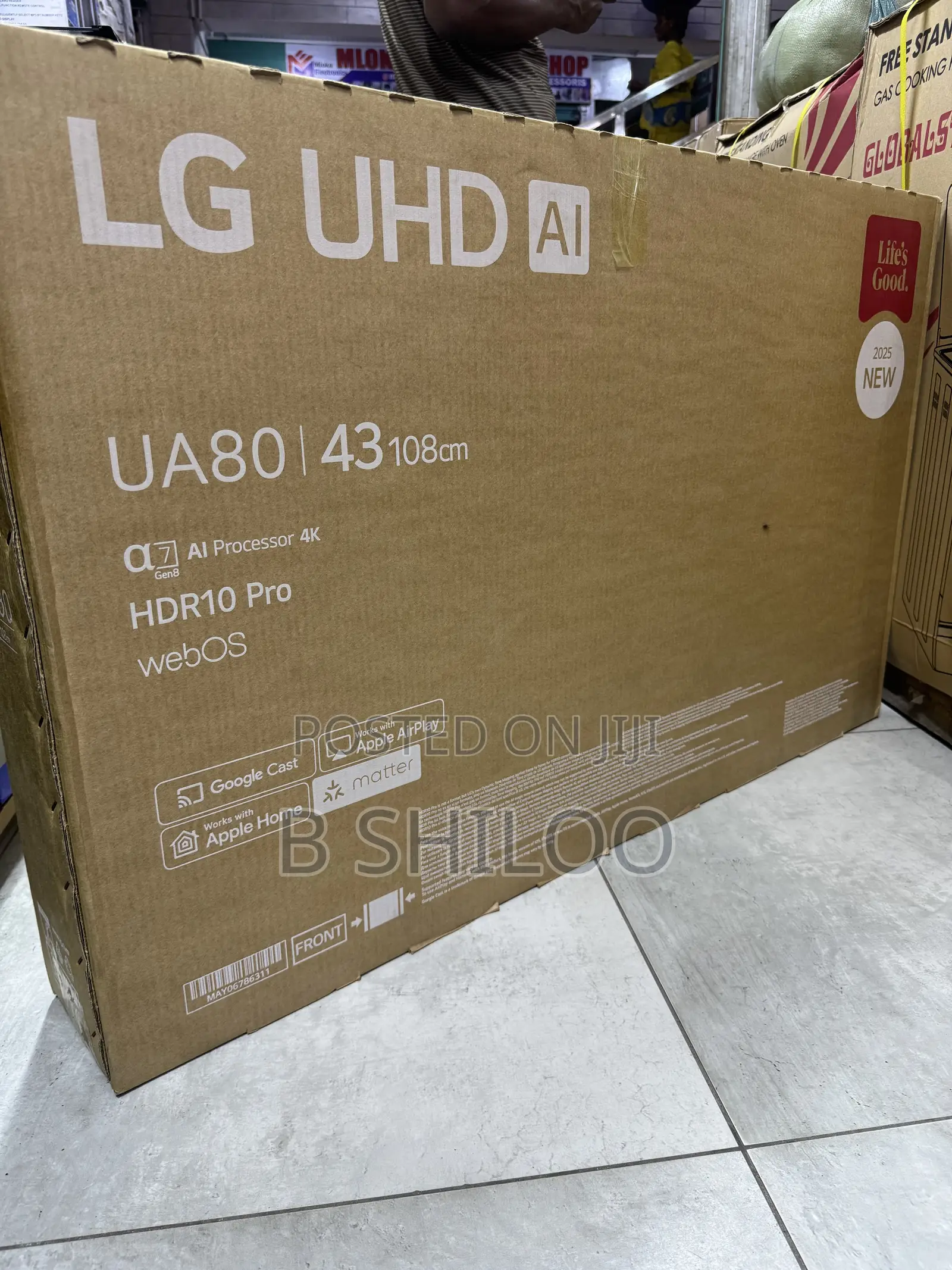 Lg 43” Smart Tv 