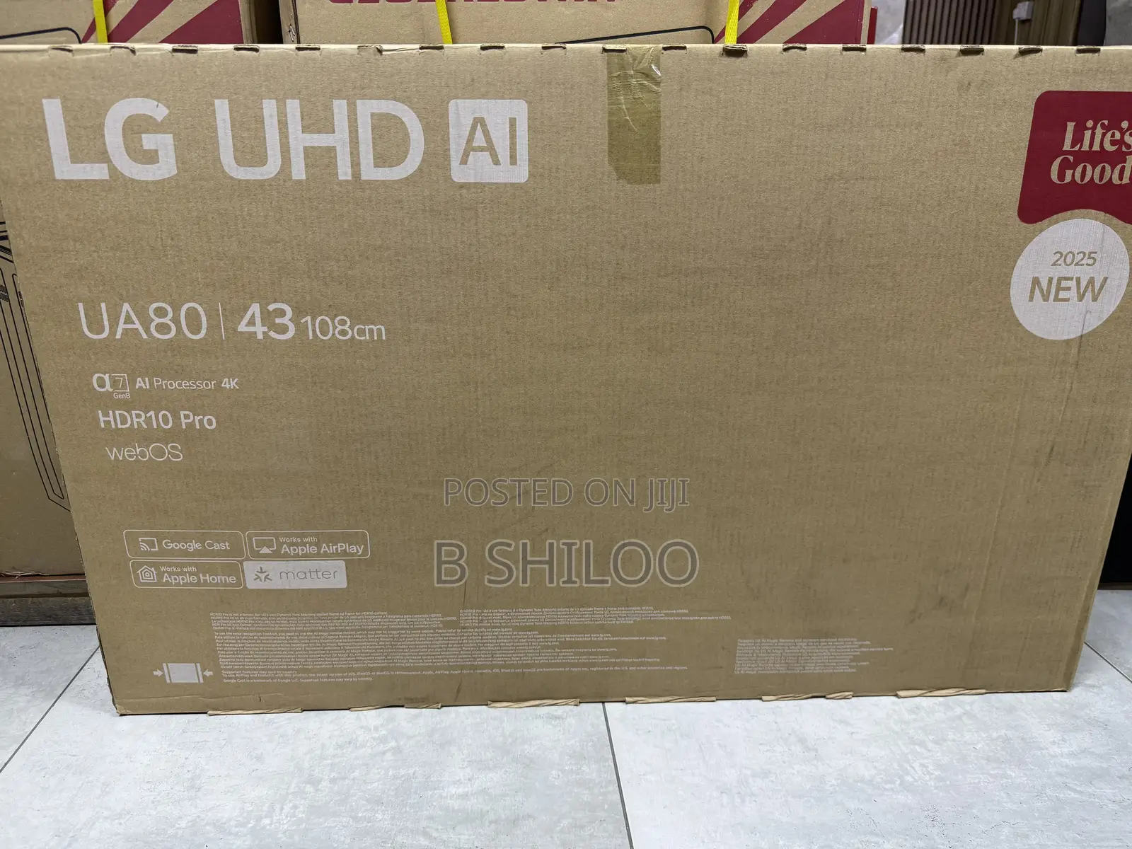 Lg 43” Smart Tv 