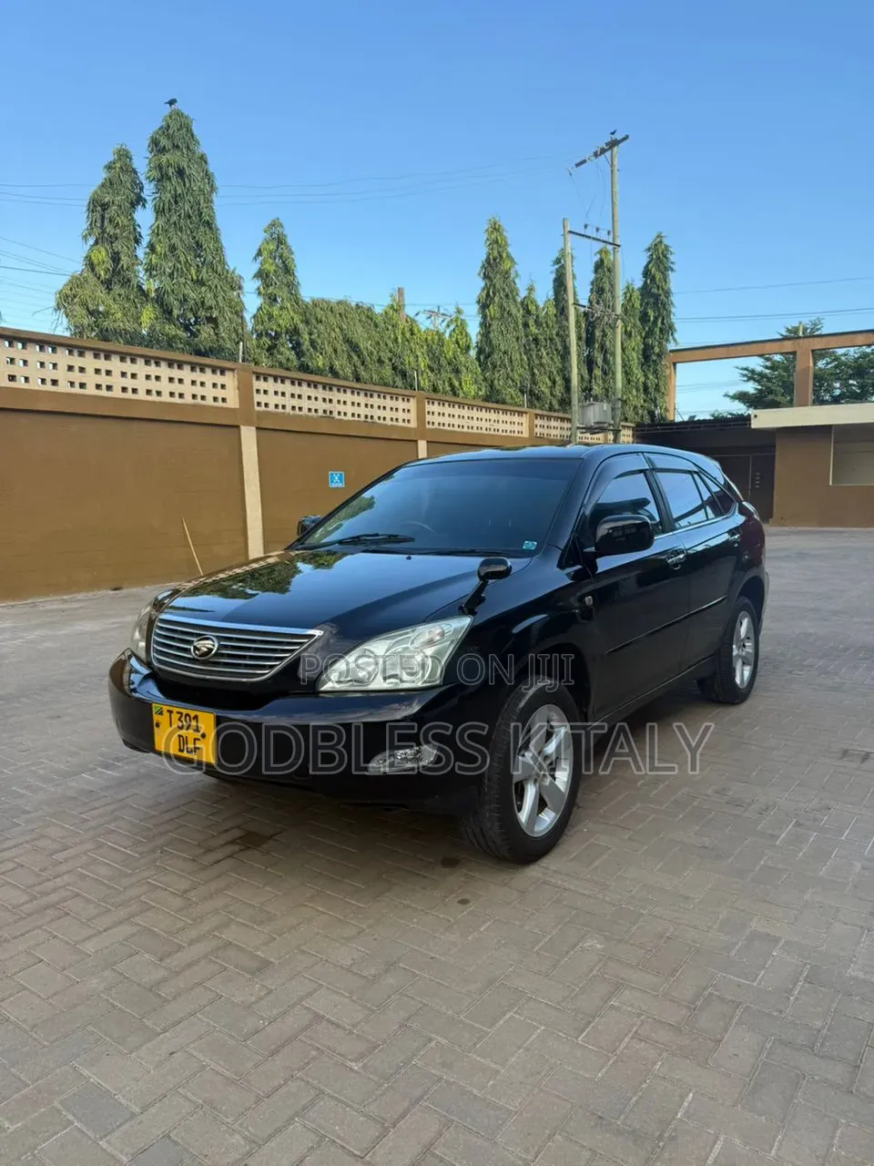 Toyota Harrier 2008 Black