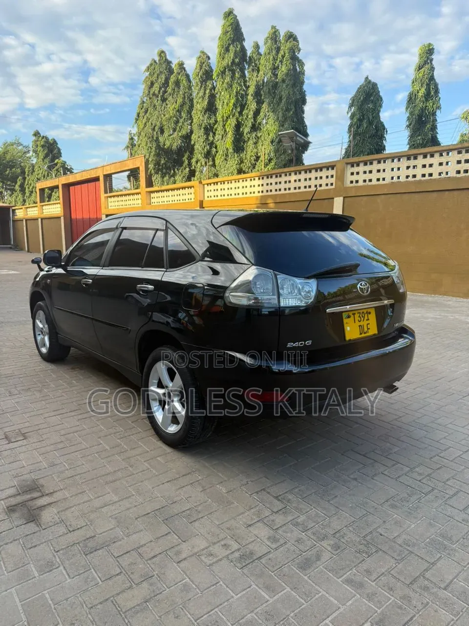 Toyota Harrier 2008 Black