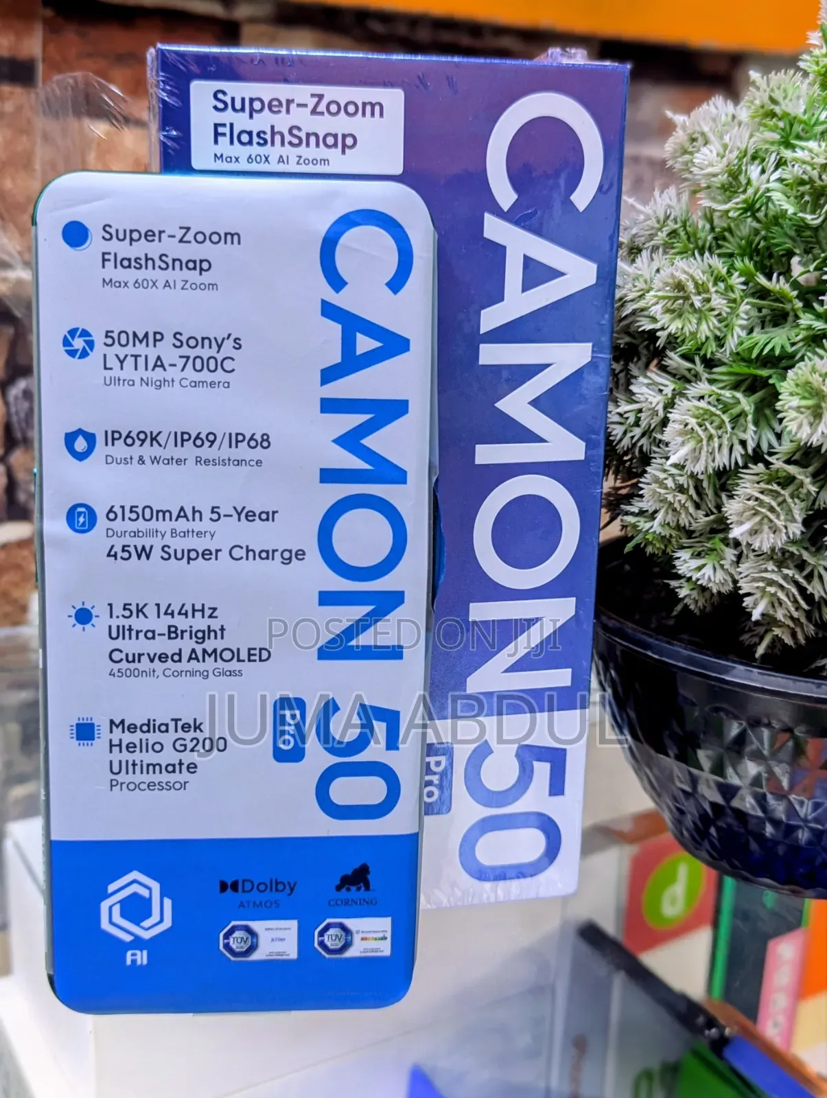 New Tecno Camon 50 Pro 256 GB