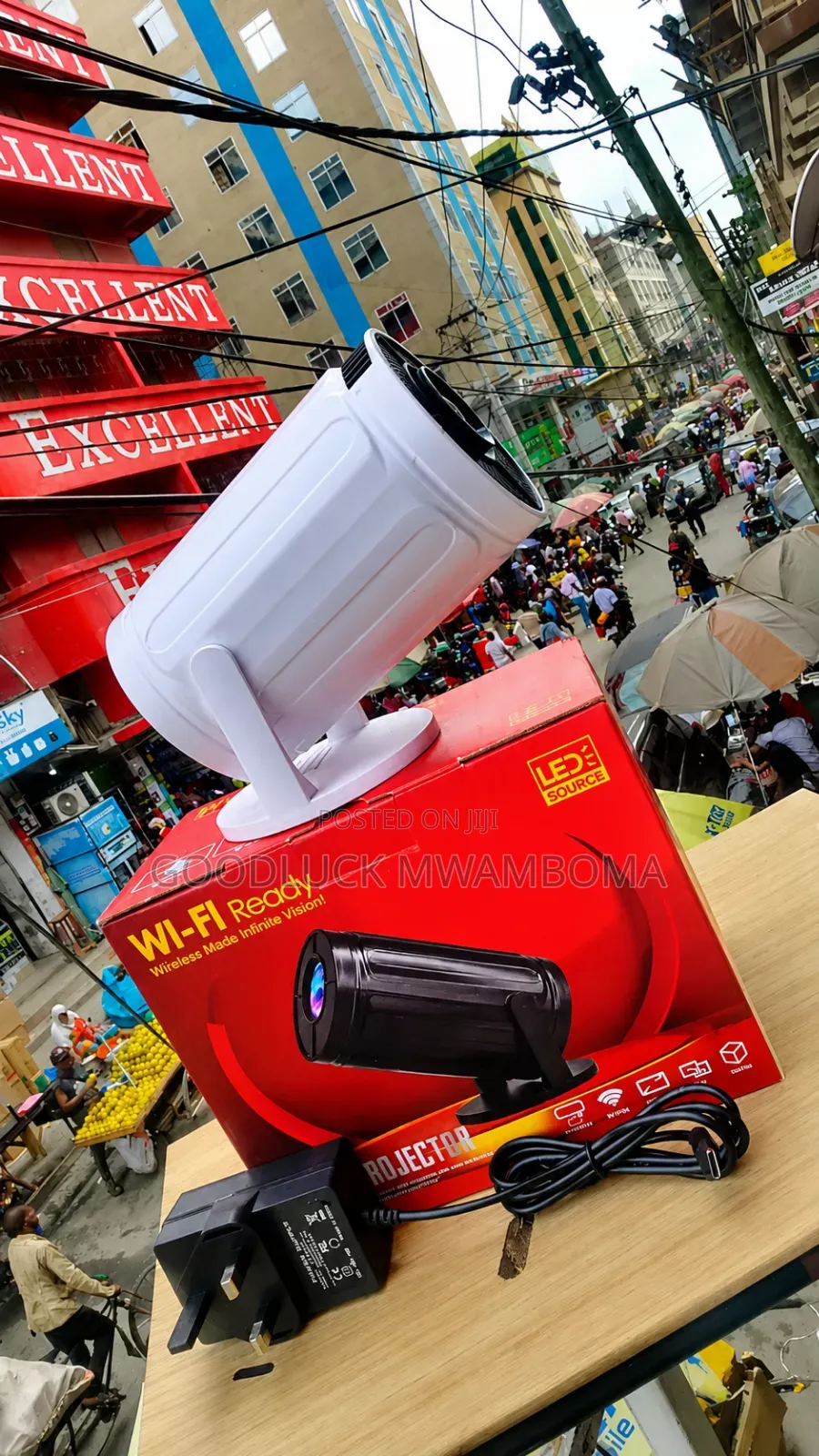 Wi-Fi Mini Projector 720p Led Projector – Mpya
