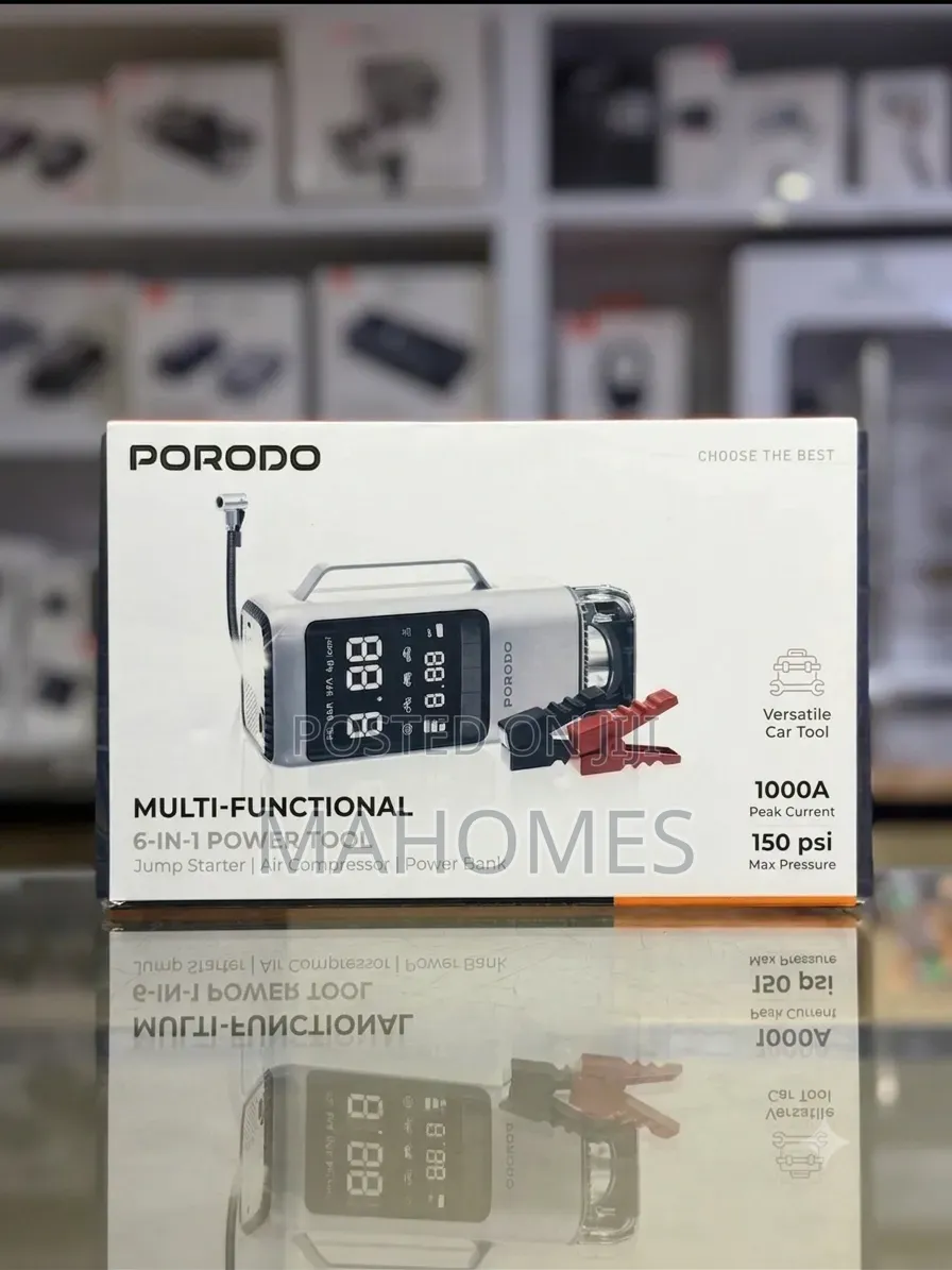 Porodo Multi Fuctional 6 In 1 Power Tool