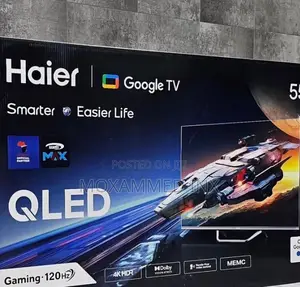 Haier 55-Inch Qled Google Tv (Model 55s800ux)Featuring a Frameless