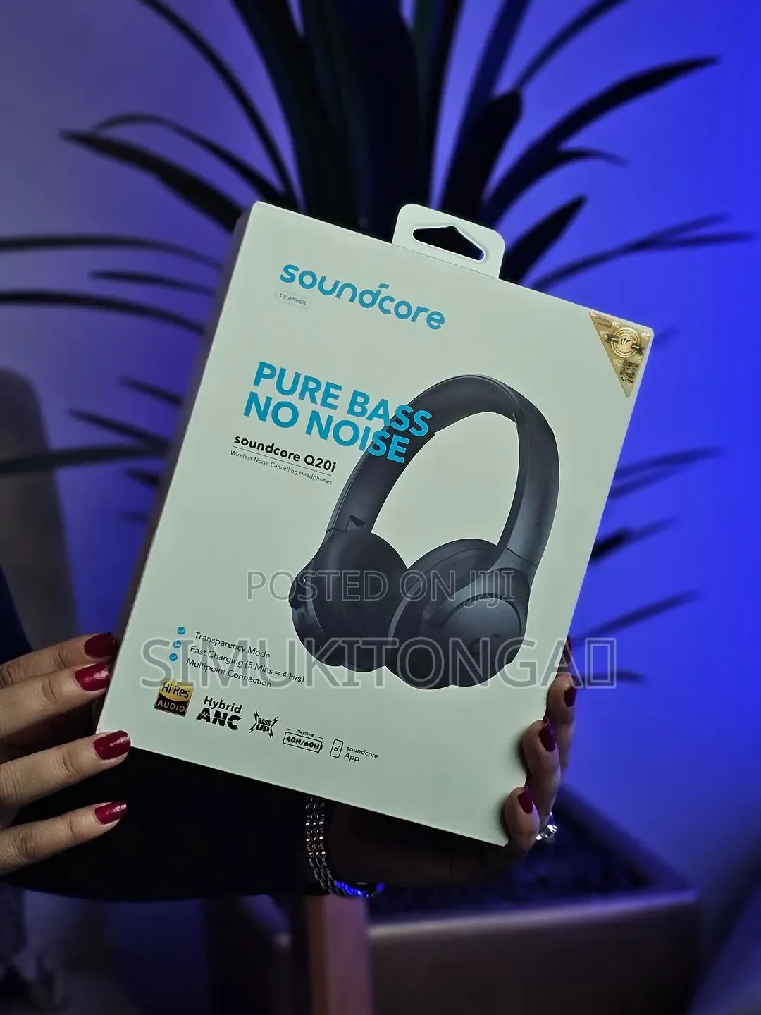 Soundcore by Anker Q20i Noise Cancelling Headphones