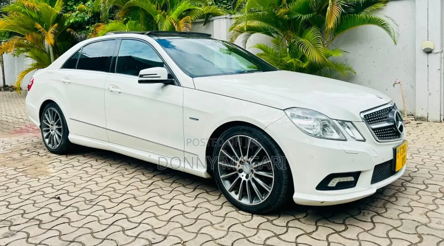 Mercedes-Benz E250 2010 White