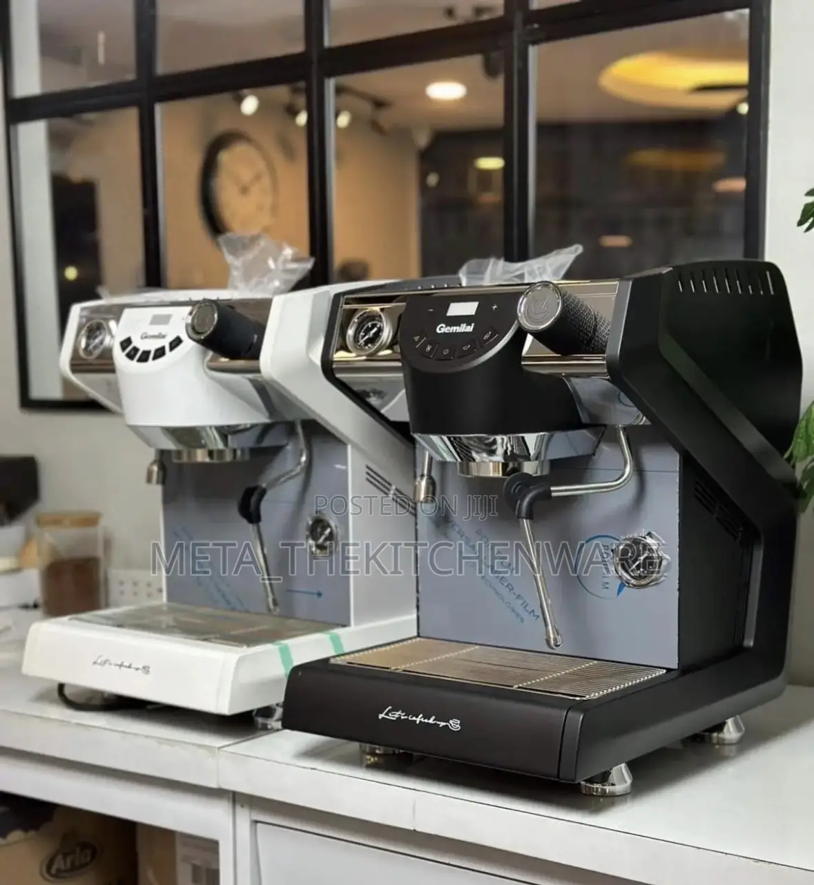 Gemilai Commercial Coffee Machine G3149 Dual Boiler Espresso