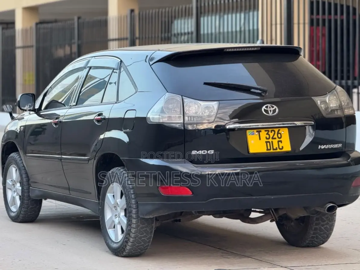 Toyota Harrier 2008 Black