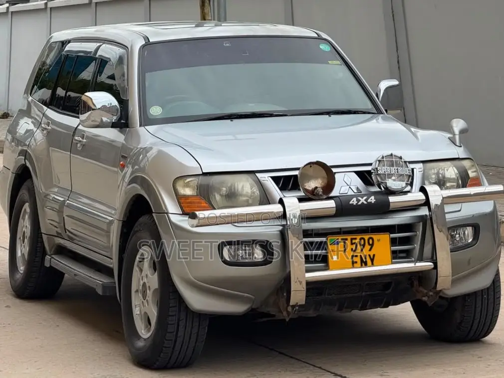 Mitsubishi Pajero 2001 Silver