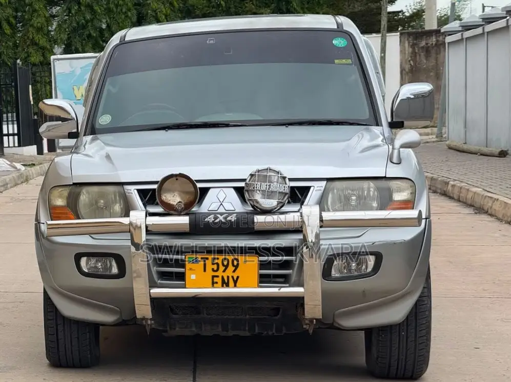 Mitsubishi Pajero 2001 Silver