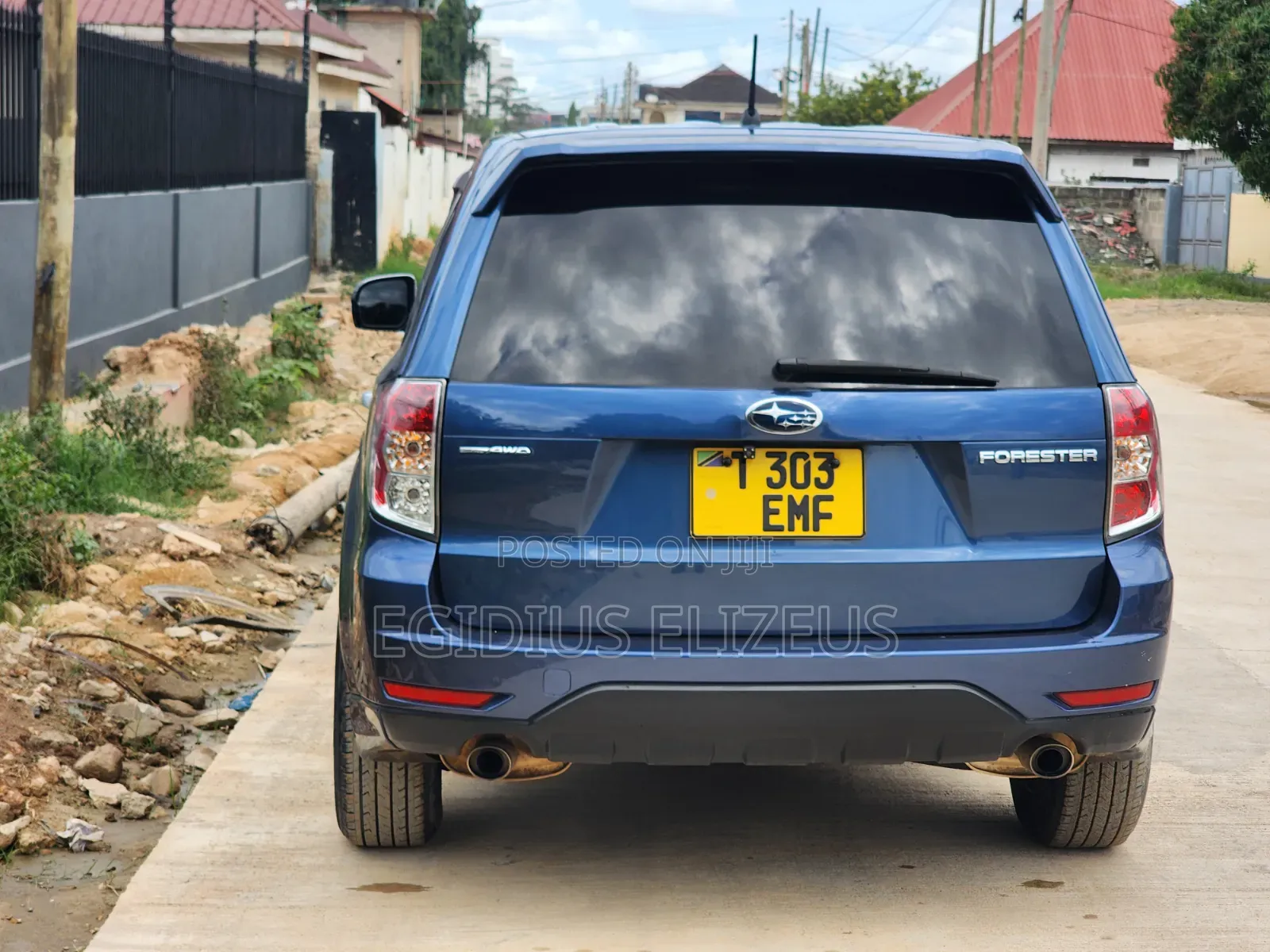 Subaru Forester 2012 Blue