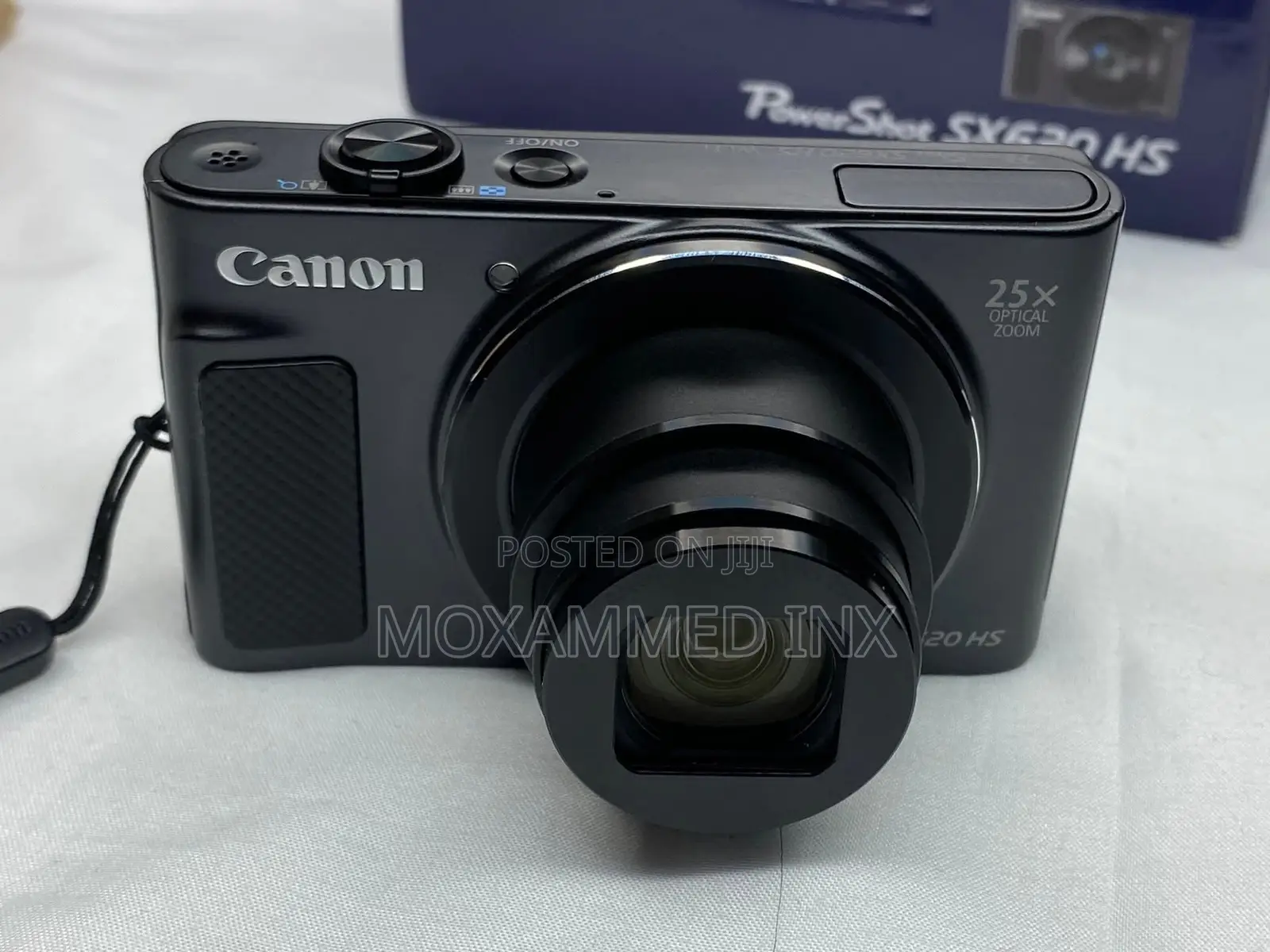 Canon Powershot Sx620 Hs Black 20.2mp 25x Zoom Optical Zoom Digital
