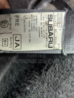 Subaru Forester 2007 Black