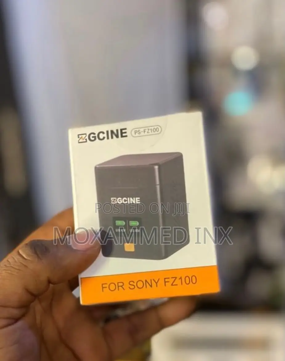 A Zgcine Dual Usb-c Charger Case Designed For Sony Np-fz100 Batteries